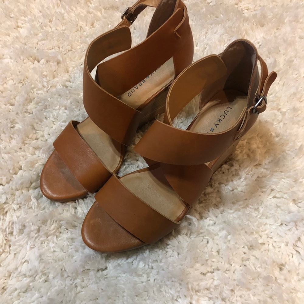 💓BRAND NEW LUCKY BRAND WEDGES💓